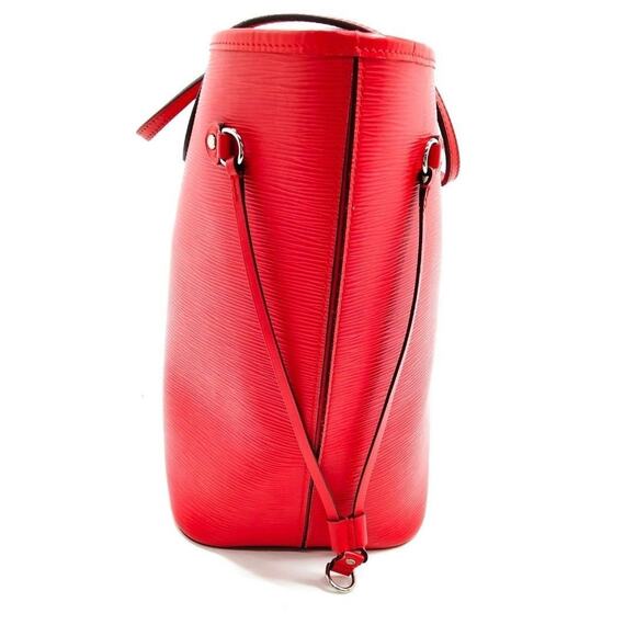 Louis Vuitton Red Travel Bag Set with Matching Pouch - Picture 2 of 8